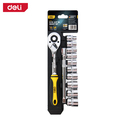 آچار بکس دلی مدل DL1012T سایز 3/8 اینچ مجموعه 12 عددی