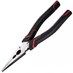 انبر دم باریک دلی مدل DL101108 سایز 8 اینچ