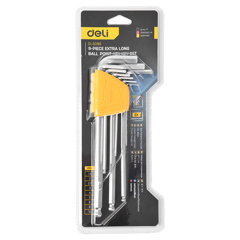 آچار آلن دلی مدل DL3090 مجموعه 9 عددی