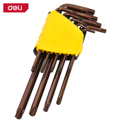 آچار آلن دلی مدل DL230707G مجموعه 9 عددی