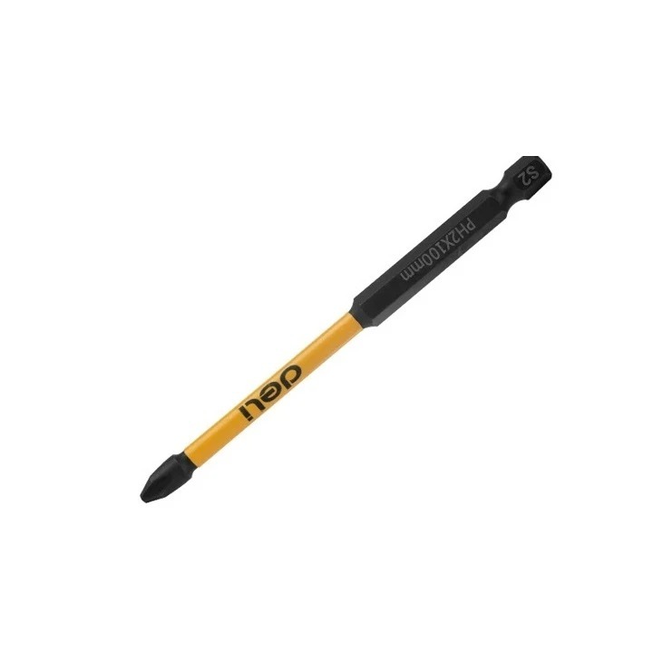 سری پیچ گوشتی چهار سو دلی مدل DL251100 سایز PH2x100 میلی متر